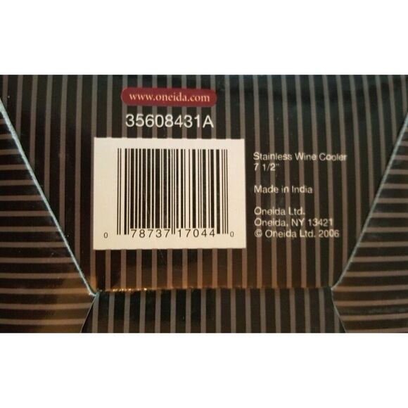 Oneida Simply Cocktails Collection Wine Cooler Sphere Man Cave Bar New - Picture 3 of 6